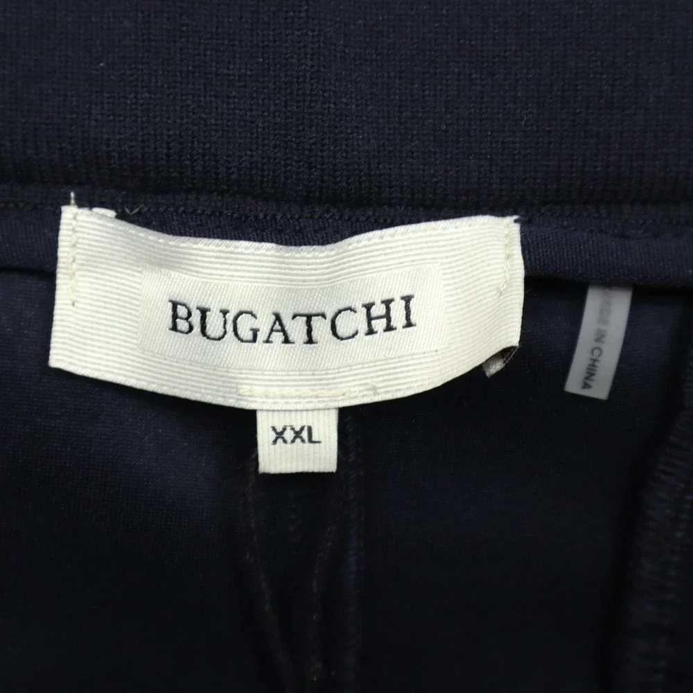 Bugatchi NWT Soft Touch Shorts Sz 2XLKnit Pintuck Navy Blue Preppy Golf